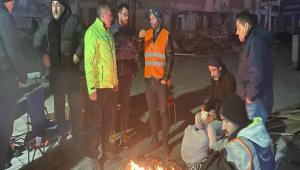 BOLU AK PART TAM KADRO DEPREM BLGESNDE