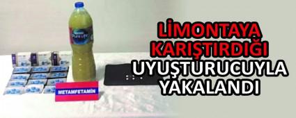 LMONTAYA KARITIRDII UYUTURUCUYLA YAKALANDI