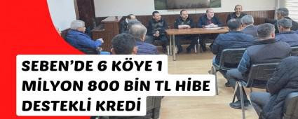 SEBEN\'DE 6 KYE 1 MLYON 800 BN TL HBE DESTEKL KRED