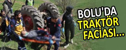 BOLU\'DA TRAKTR FACASI...
