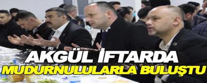 AKGL FTARDA MUDURNULULARLA BULUTU