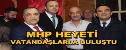 MHP heyeti Gerede\'de vatandalarla bulutu