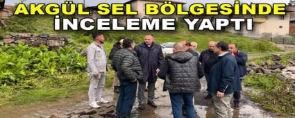 AKGL, SEL BLGESNDE NCELEME YAPTI