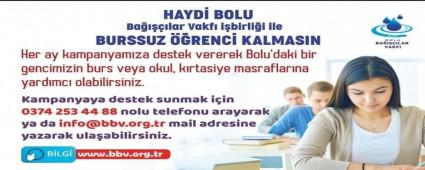 BOLU BAIILAR VAKFI\'NIN BURS BAVURULARI BALADI