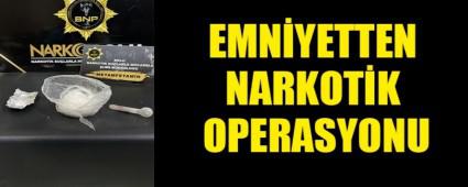 EMNYETTEN NARKOTK OPERASYONU