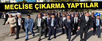 MHP Bolu Tekilatlar  Meclis\'e karma yapt