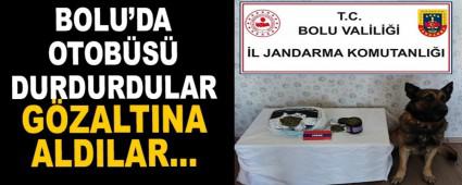 Bolu\'da otobs durdurdular, gzaltna aldlar