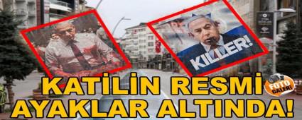 Katilin resmi ayaklar altnda!