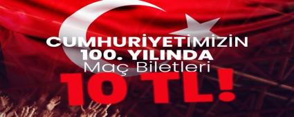 CUMHURYETMZN 100. YILINA ZEL BLETLER 10 TL