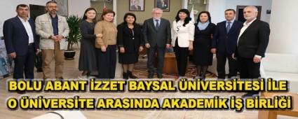 Bolu Abant zzet Baysal niversitesi ile o niversite arasnda akademik i birlii