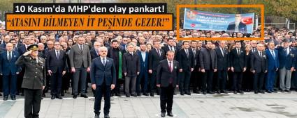 10 Kasm\'da MHP\'den olay pankart!