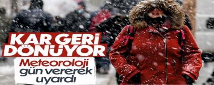 Bolu\'ya kar geliyor