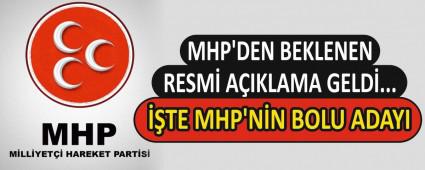 MHP\'DEN BEKLENEN RESM AIKLAMA GELD...
