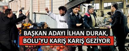 BAKAN ADAYI LHAN DURAK, BOLU\'YU KARI KARI GEZYOR