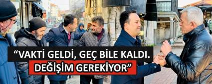 VAKT GELD, GE BLE KALDI. DEM GEREKYOR