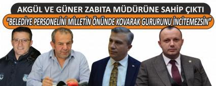 BELEDYE PERSONELN MLLETN NNDE KOVARAK GURURUNU NCTEMEZSN