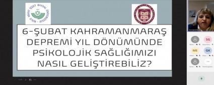 Depremlerden etkilenen psikolojimiz ele alnd