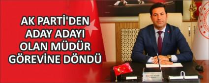 AK PART\'DEN ADAY ADAYI OLAN MDR GREVNE DND