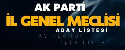 AK PART L GENEL MECLS YEL ADAY LSTESN DUYURDU!