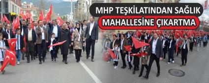 MHP TEKLATINDAN SALIK MAHALLESNE IKARTMA