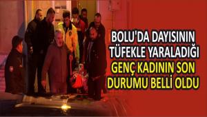 BOLU\'DA DAYISININ TFEKLE YARALADII  GEN KADININ SON DURUMU BELL OLDU