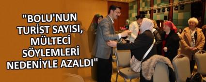 \"BOLU\'NUN TURST SAYISI, MLTEC SYLEMLER NEDENYLE AZALDI\"