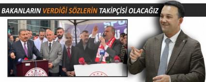 BAKANLARIN VERD SZLERN TAKPS OLACAIZ