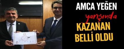 Amca yeen yarnda kazanan belli oldu
