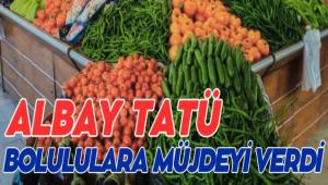 Albay Tat, Bolululara mjdeyi verdi