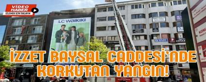 ZZET BAYSAL CADDES\'NDE YANGIN