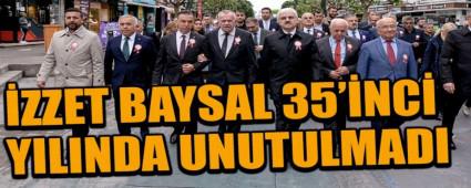 ZZET BAYSAL 35\'NC YILINDA UNUTULMADI