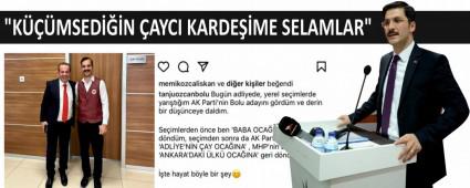 \"KMSEDN AYCI KARDEME SELAMLAR\"