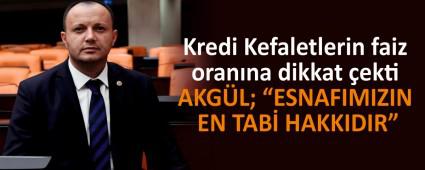 Kredi Kefaletlerin faiz oranna dikkat ekti