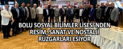 Bolu Sosyal Bilimler Lisesinin Yl Sonu Resim Sergisi