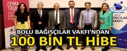 BOLU BAIILAR VAKFI\'NDAN 100 BN TL HBE
