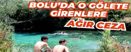 Bolu\'da o glete girenlere ar ceza