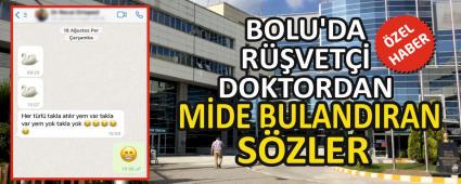 BOLU\'DA RVET DOKTORDAN MDE BULANDIRAN SZLER