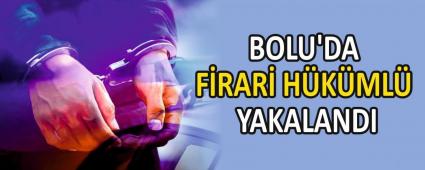 BOLU\'DA FRAR HKML YAKALANDI