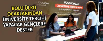 BOLU LK OCAKLARINDAN NVERSTE TERCH YAPACAK GENLERE DESTEK