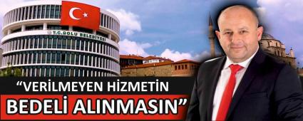  VERLMEYEN HZMETN BEDEL ALINMASIN