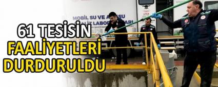 61 TESSN FAALYETLER DURDURULDU