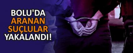 BOLU\'DA ARANAN SULULAR YAKALANDI!