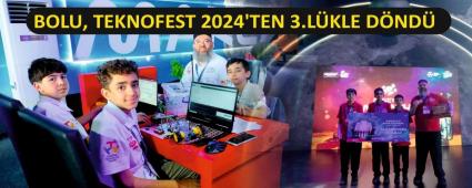 BOLU, TEKNOFEST 2024\'TEN 3.LKLE DND
