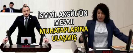 SMAL AKGL\'N MESAJI MUHATAPLARINA ULAMI