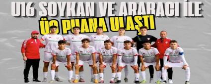 U16 Soykan ve Arabac ile  puana ulat