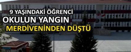 9 YAINDAK RENC OKULUN YANGIN MERDVENNDEN DT