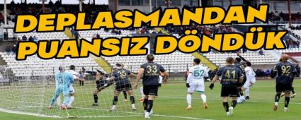 Boluspor deplasmanda puansz dnd