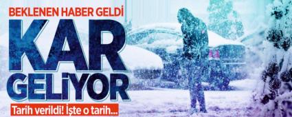 Bolu\'ya kar geliyor, ite o tarih...