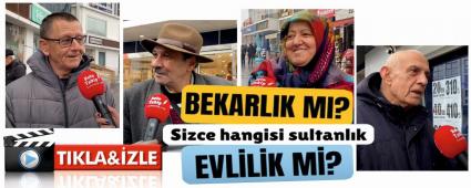 BOLULULAR EVLLK M YOKSA BEKARLIK MI DED?