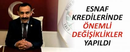 ESNAF KREDLERNDE NEML DEKLKLER YAPILDI